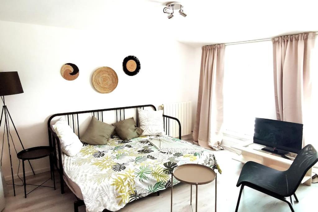 Studio Coquet Avec Vue Sainte-Foy-lès-Lyon Kültér fotó